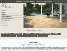 Tablet Screenshot of gres-massimo.hu